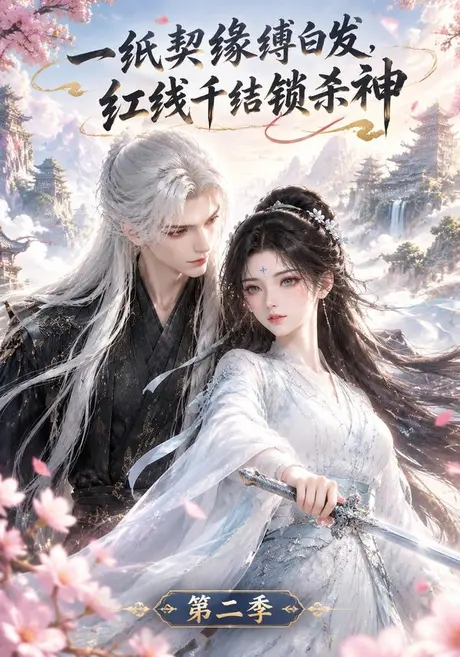 一纸契缘缚白发,红线千结锁杀神第二季(177集)AI短剧 (2026) 一纸契缘缚白发,红线千结锁杀神第二季(177集)AI短剧 (2026)