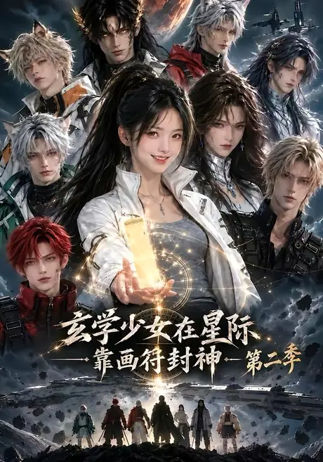 玄学少女在星际，靠画符封神第二季（125集）AI短剧 (2026)