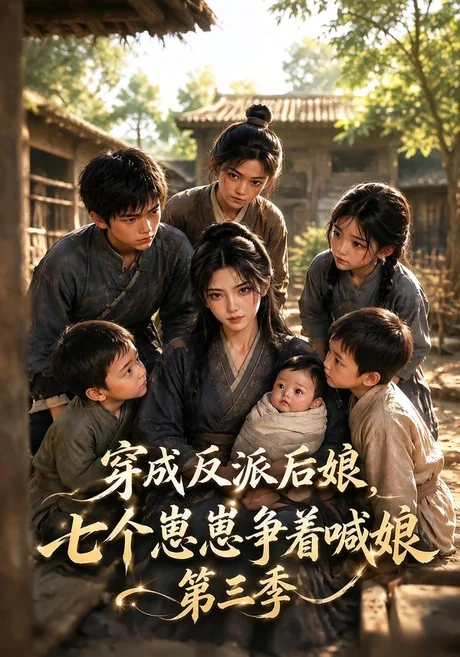 穿成反派后娘，七个崽崽争着喊娘第三季（137集）AI短剧 (2026)