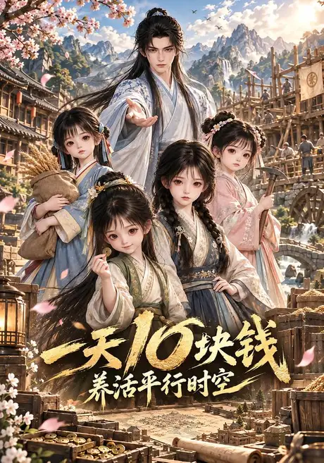 一天10块钱,养活平行时空(88集)AI短剧 (2026) 一天10块钱,养活平行时空(88集)AI短剧 (2026)