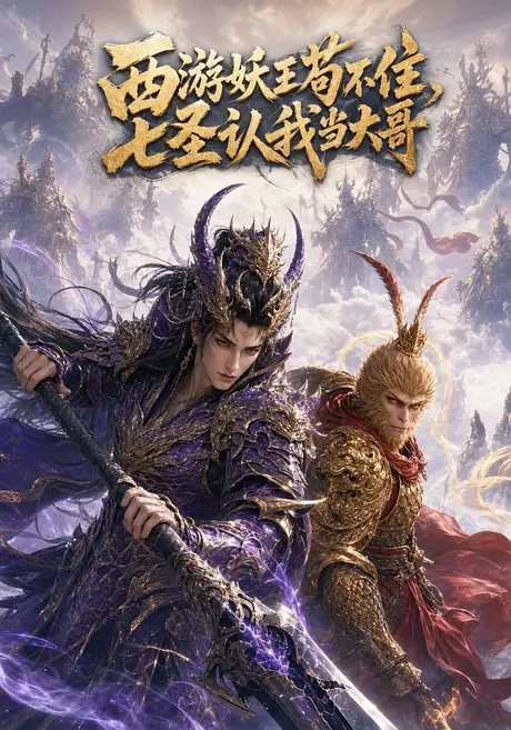西游妖王苟不住，七圣认我当大哥（90集）AI短剧 (2026)
