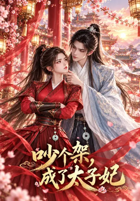 吵个架,成了太子妃(47集)AI短剧 (2026) 吵个架,成了太子妃(47集)AI短剧 (2026)