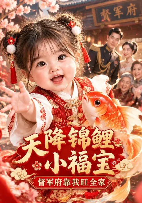 天降锦鲤小福宝，督军府靠我旺全家（186集）AI短剧 (2026)