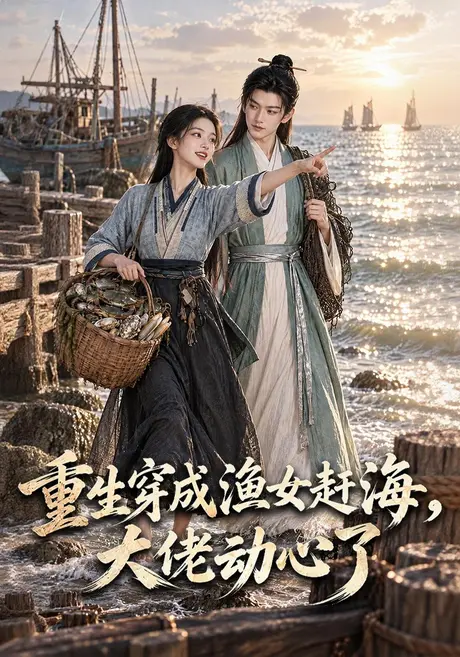 重生穿成渔女赶海，大佬动心了（168集）AI短剧 (2026)