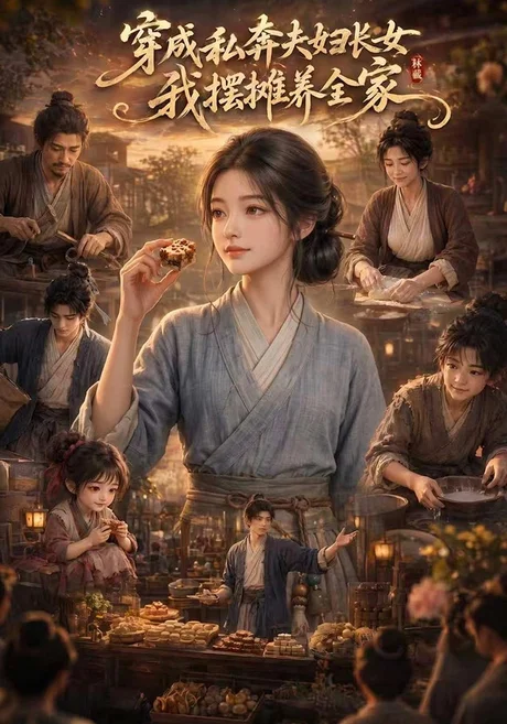 穿成私奔夫妇长女,我摆摊养全家(119集)AI短剧 (2026) 穿成私奔夫妇长女,我摆摊养全家(119集)AI短剧 (2026)
