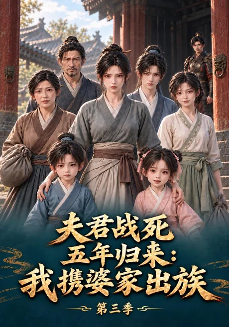 夫君战死五年归来:我携婆家出族第三季(121集)AI短剧 (2026) 夫君战死五年归来:我携婆家出族第三季(121集)AI短剧 (2026)