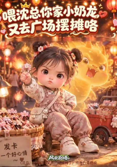 喂沈总你家小奶龙又去广场摆摊咯（253集）AI短剧 (2026)