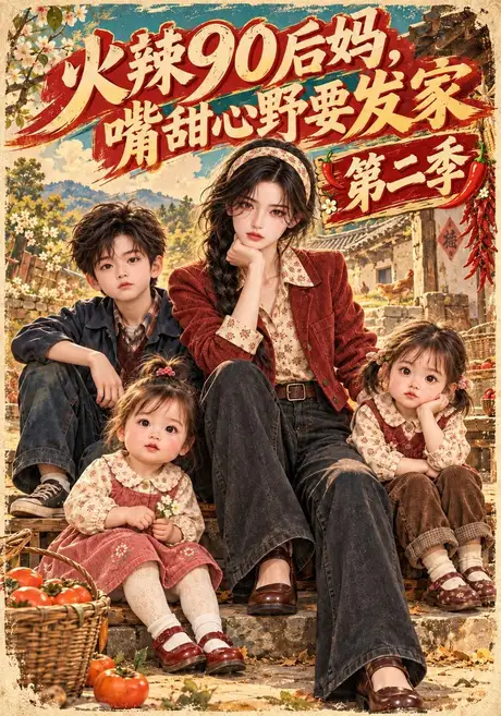 火辣90后妈，嘴甜心野要发家（229集）AI短剧 (2026)