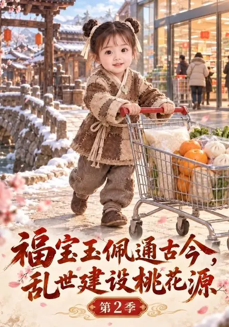 福宝玉佩通古今，乱世建设桃花源第2季（209集）AI短剧 (2026)