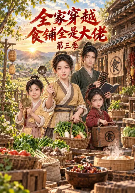 全家穿越食铺全是大佬第三季(146集)AI短剧 (2026) 全家穿越食铺全是大佬第三季(146集)AI短剧 (2026)