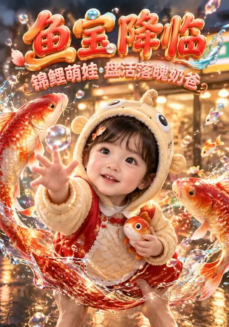 鱼宝降临,锦鲤萌娃盘活落魄奶爸(306集)AI短剧 (2026) 鱼宝降临,锦鲤萌娃盘活落魄奶爸(306集)AI短剧 (2026)