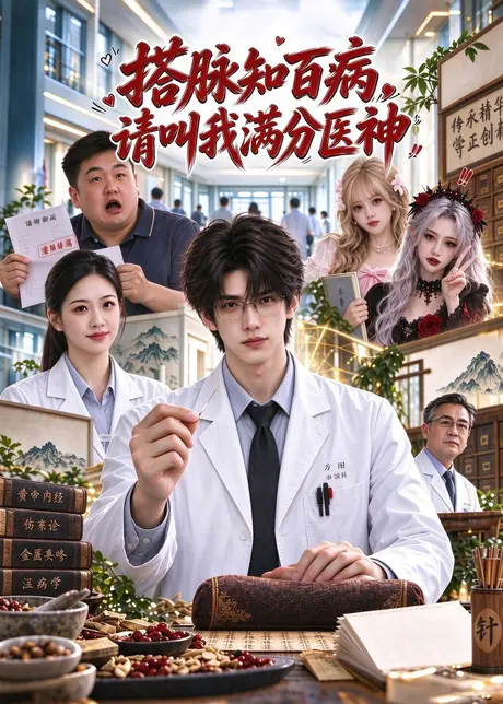 搭脉知百病,请叫我满分医神(166集)AI短剧 (2026) 搭脉知百病,请叫我满分医神(166集)AI短剧 (2026)