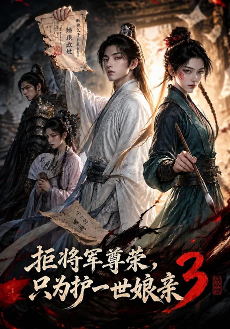 拒将军荣尊，只为护一世娘亲3（101集）AI短剧 (2026)