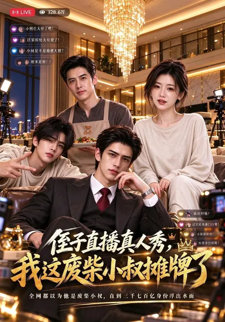 侄子直播真人秀,我这废柴小叔摊牌了(110集) (2026) 侄子直播真人秀,我这废柴小叔摊牌了(110集) (2026)