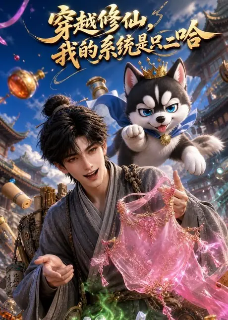穿越修仙，我的系统是只二哈（60集）AI短剧 (2026)