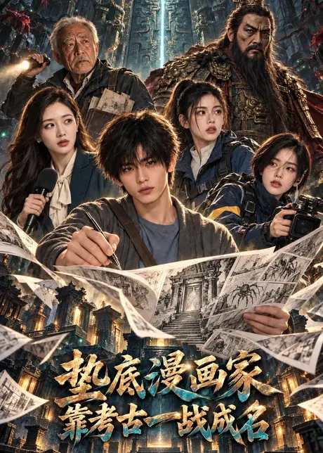 垫底漫画家：靠考古一战成名（200集）AI短剧 (2026)