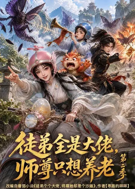 徒弟全是大佬,师尊只想养老(111集)AI短剧 (2026) 徒弟全是大佬,师尊只想养老(111集)AI短剧 (2026)