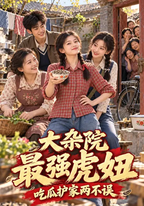 大杂院最强虎妞:吃瓜护家两不误(145集)AI短剧 (2026) 大杂院最强虎妞:吃瓜护家两不误(145集)AI短剧 (2026)