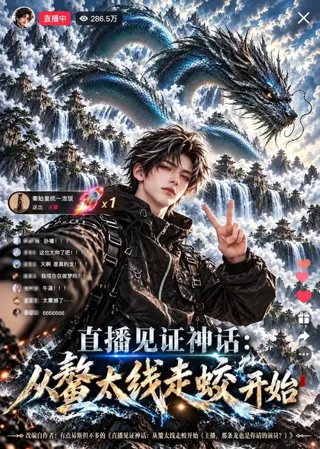 直播见证神话:从鳌太线走蛟开始(157集)AI短剧 (2026) 直播见证神话:从鳌太线走蛟开始(157集)AI短剧 (2026)