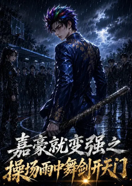 嘉豪就变强之操场雨中舞剑开天门（258集）AI短剧 (2026)