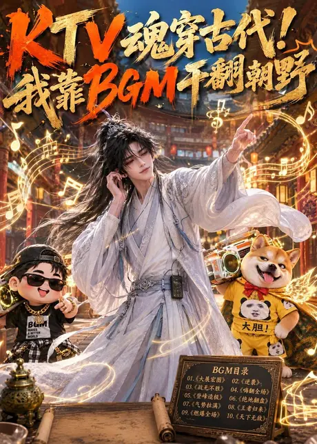 KTV魂穿古代!我靠BGM干翻朝野(82集)AI短剧 (2026) KTV魂穿古代!我靠BGM干翻朝野(82集)AI短剧 (2026)